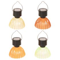 Article Lampe solaire suspendue élégante pour un espace extérieur raffiné, terrasse ou jardin, 14 cm, lot de 4