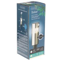 Article Lampe solaire de jardin avec piquet et éclairage LED, 34 cm