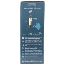 Article Lampe solaire de jardin avec piquet et éclairage LED, 34 cm