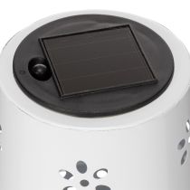 Article Lampe solaire de table à motif floral pour éclairer un balcon, une terrasse ou un jardin, 28 cm