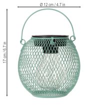 Article Lanterne solaire, éclairage LED décoratif, économie d'énergie, idéale pour une utilisation extérieure, 12 cm