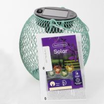 Article Lanterne solaire, éclairage LED décoratif, économie d'énergie, idéale pour une utilisation extérieure, 12 cm