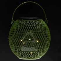 Article Lanterne solaire ronde à LED, idéale pour le jardin ou la terrasse, éclairage d'ambiance, 12 cm