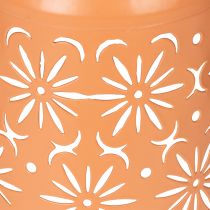 Article Lanterne solaire à motif floral pour des soirées romantiques au jardin, 26 cm