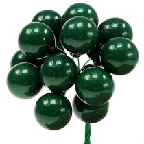 Article Baies miroir vert foncé Ø2cm 144 pcs