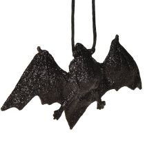 Article Figurines d&#39;araignées et de chauves-souris noires 10 cm, 14 cm, 3 pièces