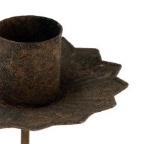 Article Bougeoir conique à insérer Ø7cm rouille 4pcs