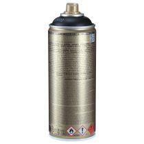 Article Peinture en aérosol noire Montana Gold, peinture acrylique en aérosol 400 ml