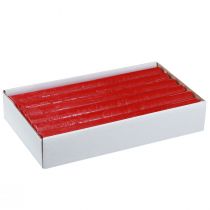 Article Bougies coniques bougies teintes rouge 21×240mm 12pcs