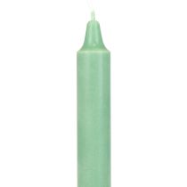 Article Bougies coniques PURE Bougies Wenzel vert émeraude 250/23mm 4pcs