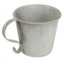 Article Bougeoir conique bougeoir coupe vintage métal gris Ø9,5cm H8cm 3pcs