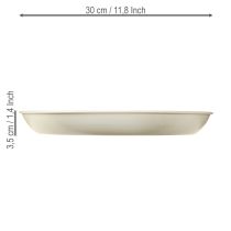 Article Bougeoir conique pour 4 bougies, coupe à bougie, métal gris, Ø30cm