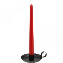 Article Bougeoir bougeoir en métal noir Ø9,5cm 4 pcs