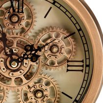 Article Horloge Steampunk avec réveil à chiffres romains 23x8x29,5cm