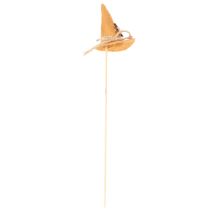 Article Décorations sur pique chapeau de sorcière en feutrine 28 cm lot de 12