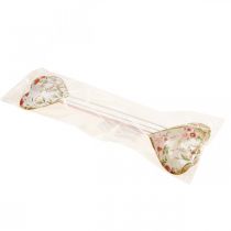 Article Bouchon de fleur coeur bouchon décoratif fleurs de coeur 8×1,5×8cm 4 pcs