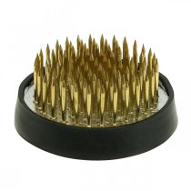Pique-fleurs Kenzan pour ikebana Laiton Rond Ø 40mm