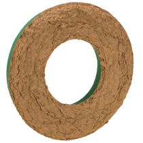 Article Couronne en mousse florale humide sur carton Ø30cm 2 pcs