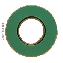 Article Couronne en mousse florale humide sur carton Ø30cm 2 pcs