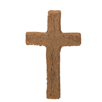 Article Croix en mousse florale OASIS® Renewal® Floral Foam Biolit®, 42 cm, noire, pour fleurs de deuil, lot de 2
