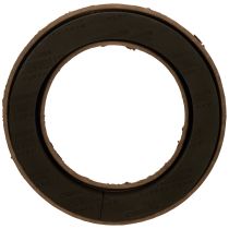 Article Anneau de mousse florale OASIS® Renewal® Biolit®, 40 cm, noir et brun, pour couronnes, lot de 2