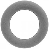 Article Couronne en mousse florale, anneau H3,5 cm Ø25 cm, 6 pièces