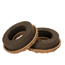 Article Anneau de mousse florale OASIS® Renewal® Floral Foam Biolit® avec coupelle, Ø 17 cm, noir, lot de 2