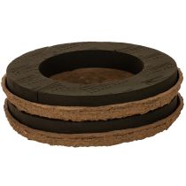 Article Anneau en mousse florale avec base OASIS® Renewal® Mousse Florale Biolit® 38 cm, lot de 2
