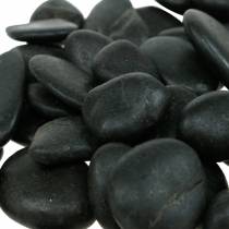Galets de rivière Naturel Noir 2-3cm 1kg