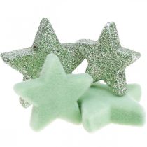 Article Décoration à parsemer Étoiles de Noël étoiles à parsemer vert Ø4/5cm 40p