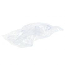 Article Étoile à suspendre en plastique transparent pour décorations de sapin de Noël 12 cm 6 pcs
