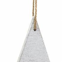 Article Étoile de décoration de Noël à suspendre 30cm 3 pcs