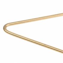 Article Décoration étoile à suspendre métal doré Ø35cm 4pcs