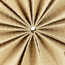 Article Étoiles décoratives en papier avec corde en jute, 10 cm, brun naturel