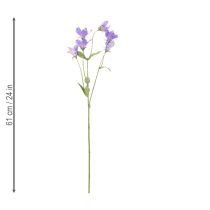 Article Bouquet de fleurs artificielles aux fleurs colorées, agencé avec art pour une décoration élégante, 60 cm