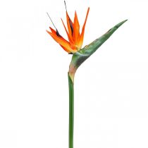 Strelizie reginae fleur artificielle orange oiseau de paradis L85cm