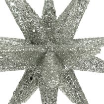 Article Étoiles scintillantes champagne 11,5 cm – Lot de 4