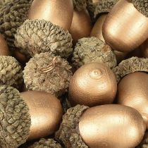 Article Glands de décoration à disperser automne hiver or 3cm 36 pcs
