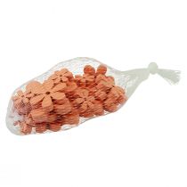 Article Décoration à disperser fleurs en bois fleurs orange été Ø2–6cm 20 pcs