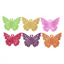 Article Décoration de table en bois papillon décoration printemps 4×3cm 72 pcs