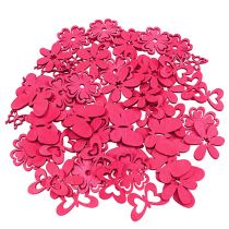 Mélange de figurines Rose vif Assortie 2cm - 4cm 72P