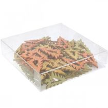 Article Décoration à disperser sapin de Noël orange 4cm 72 pcs