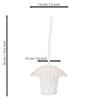 Article Panier à fleurs et pétales, 36 cm, 3 pièces