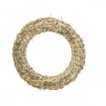 Couronne de paille 30/6cm 10 pcs