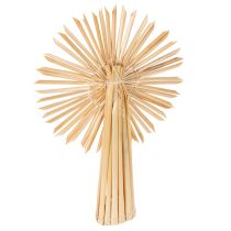 Article Set de décorations de Noël en paille - 35 pièces, étoiles et figurines