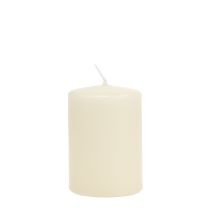 Bougie pilier 120/80 crème 6pcs