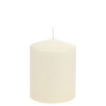Article Bougie pilier 130/100 crème 4 pcs