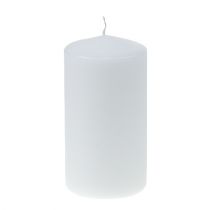Article Bougie pilier 150/80 blanc 6 pcs