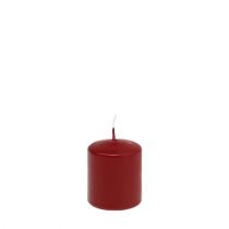 Article Bougie pilier 70/60 vieux rouge 16 pcs