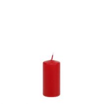 Article Bougie pilier 80/40 rouge 24 pcs